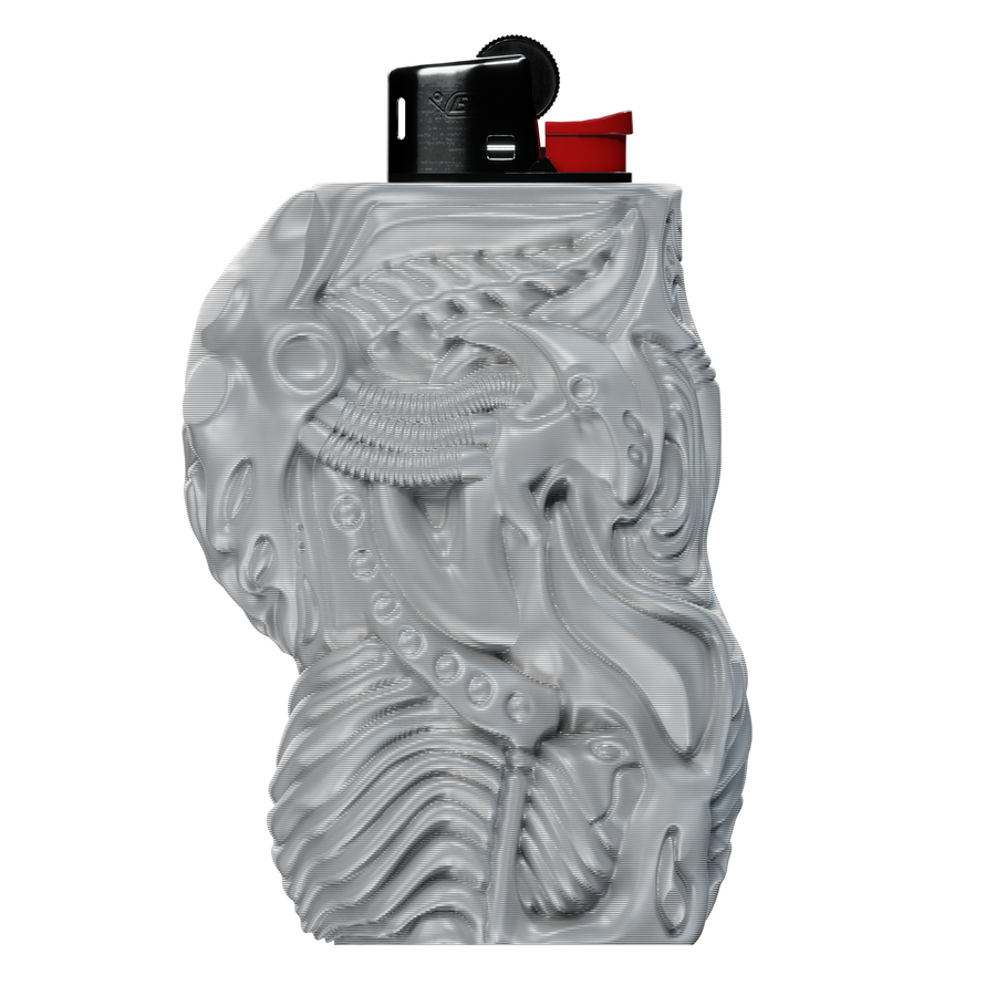 AMALGAM - 3D Lighter Case (CRICKET version)